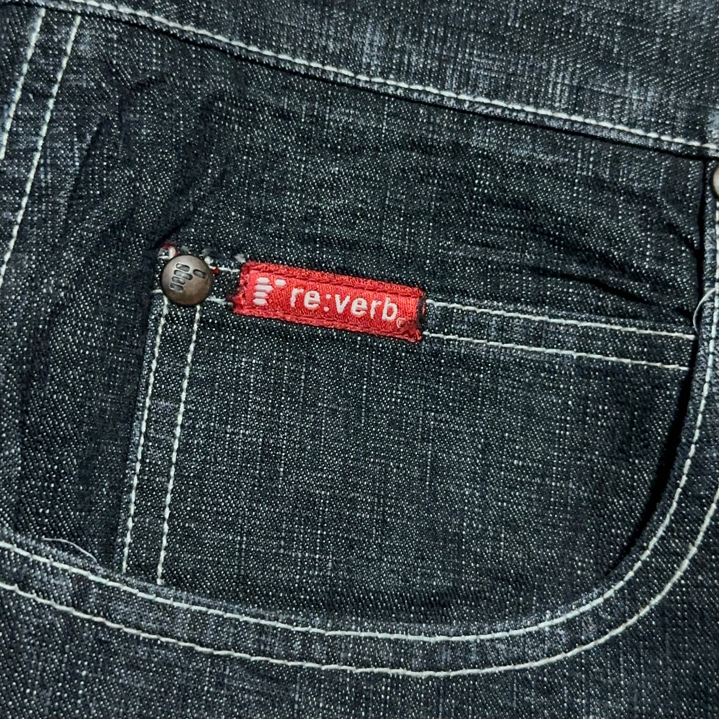Y2K REVERB Loose Fit Wide Leg Baggy Jeans Size 34