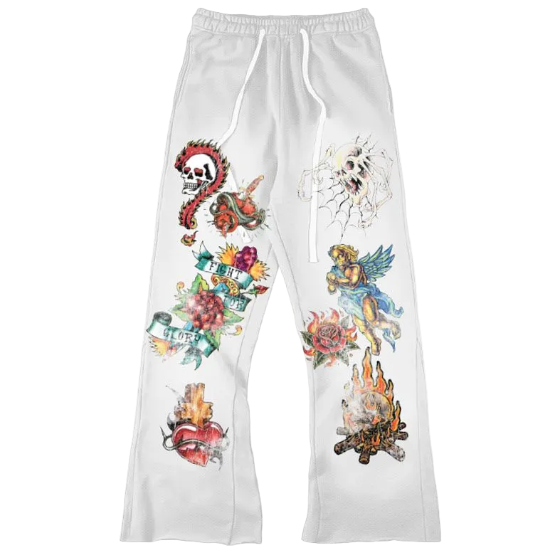 MAJESTIK DEPARTMENT HEAVEN FRENCH TERRY SWEAT PANTS