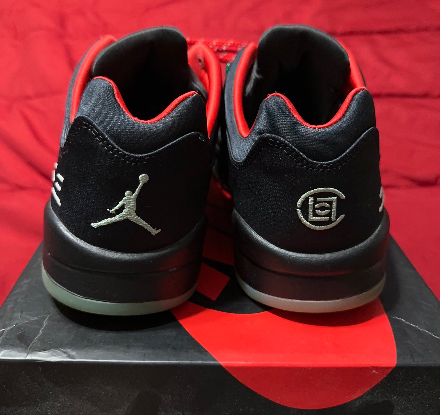 Clot x Nike Air Jordan 5 Retro Low Jade Size 11