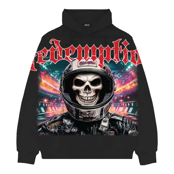 PAPERCUT COLLECTION REDEMPTION SKULL HOODIE