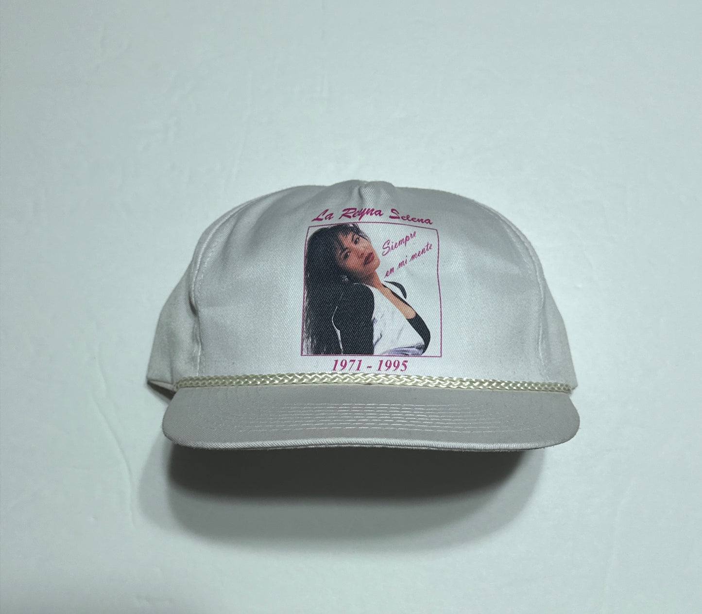 Vintage Selena Memorial Tribute Siempre En Mi Mente Snapback Hat
