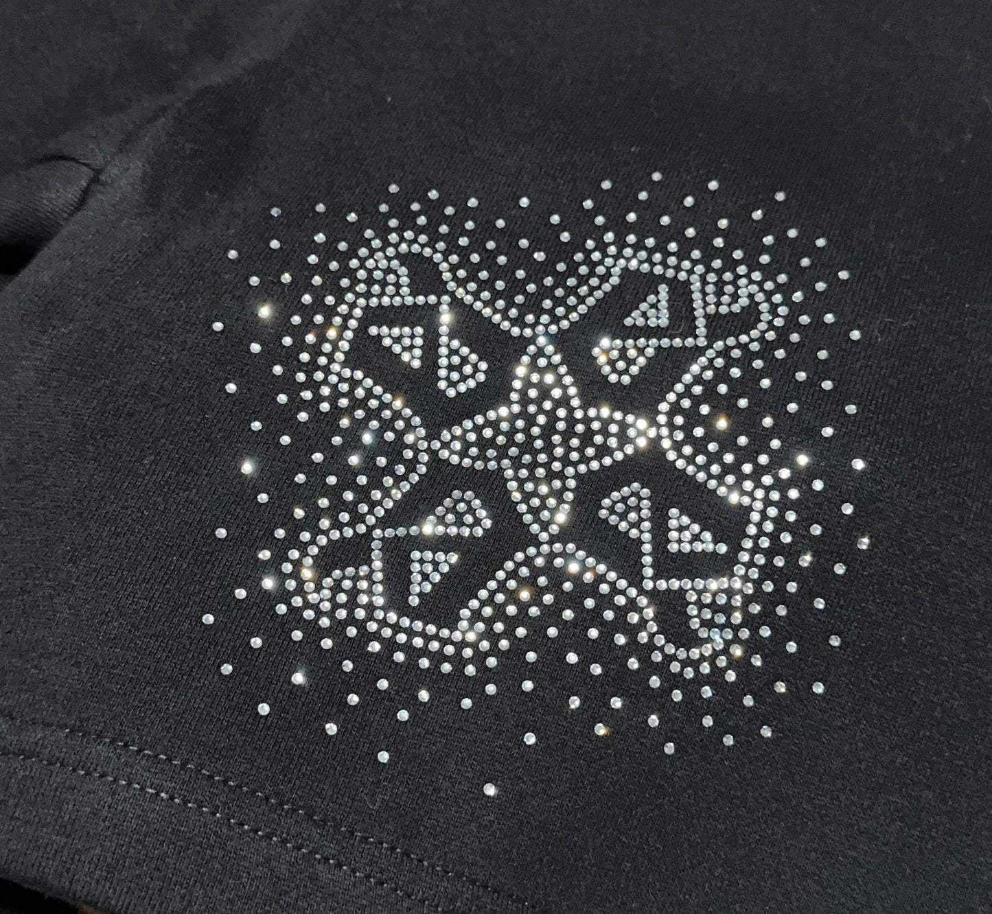 Evil Vice Rhinestone Dust Shorts XXL