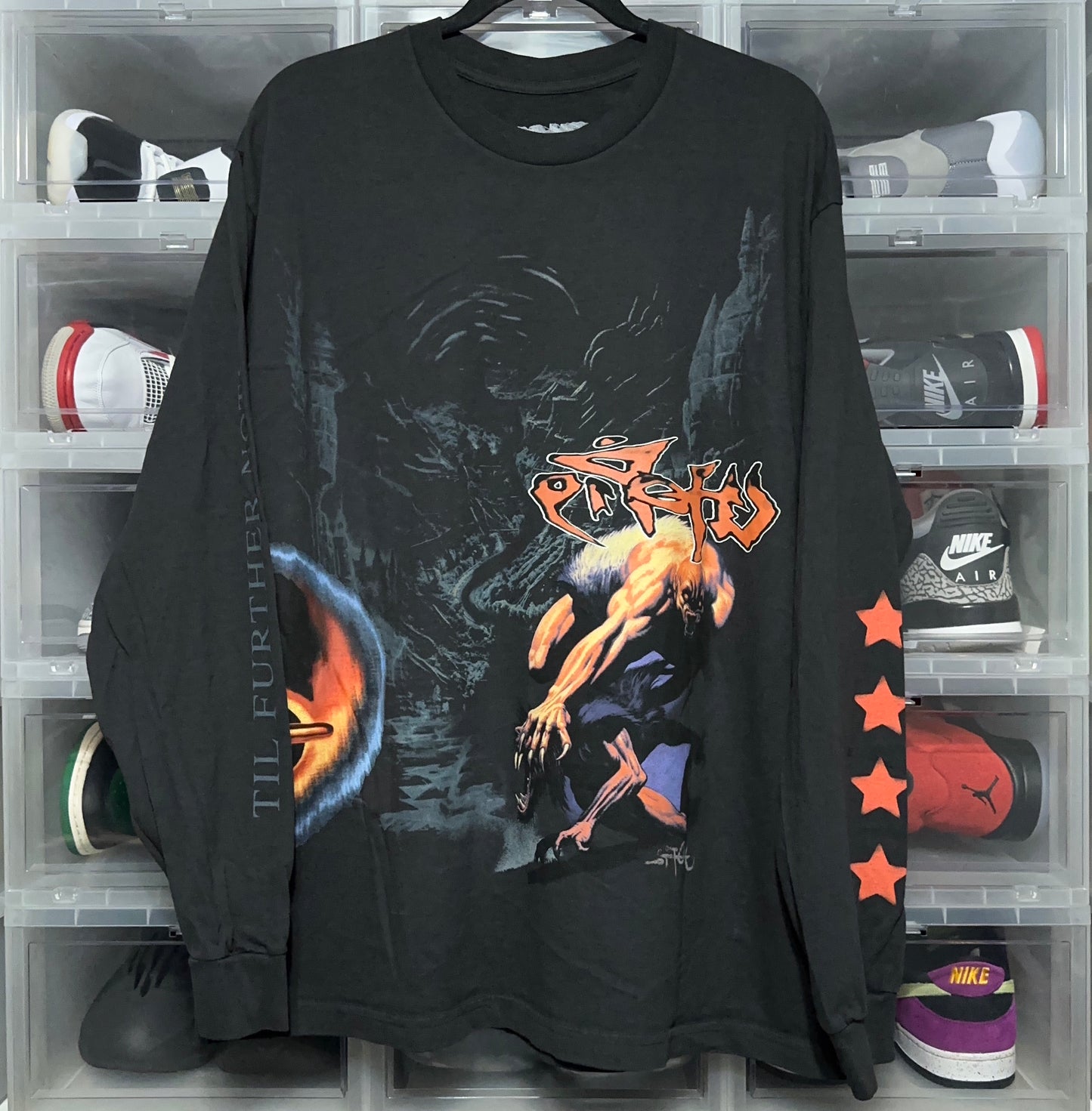 Travis Scott Utopia Circus Maximus 2023 Tour Long Sleeve Tee XL