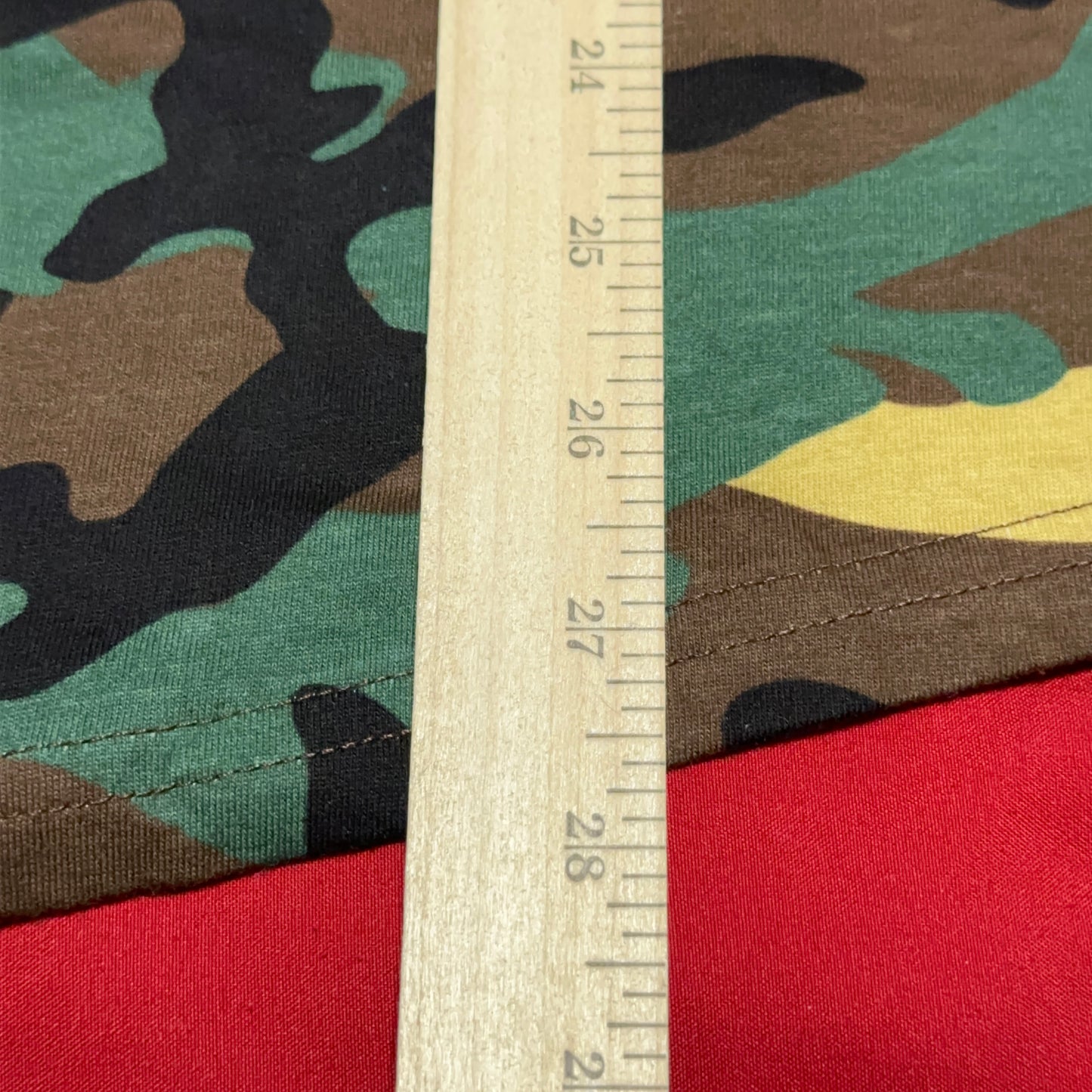 ESWIC Camouflage Henley Tee Medium