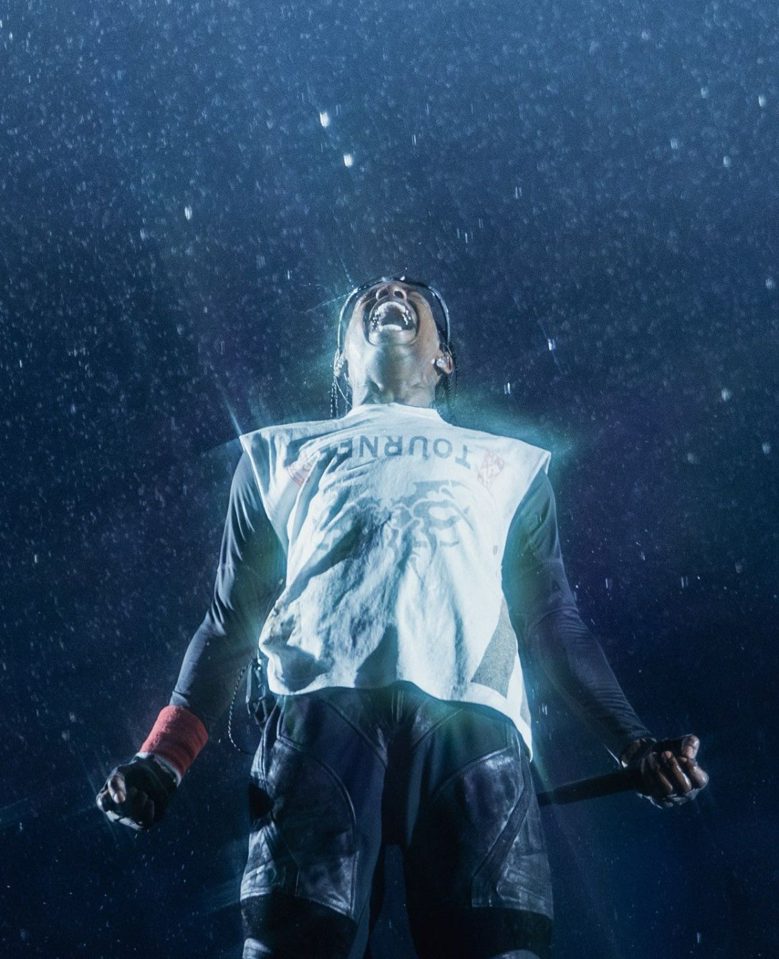 Travis Scott Utopia Met Life Tour Circus Maximus T-Shirt XL