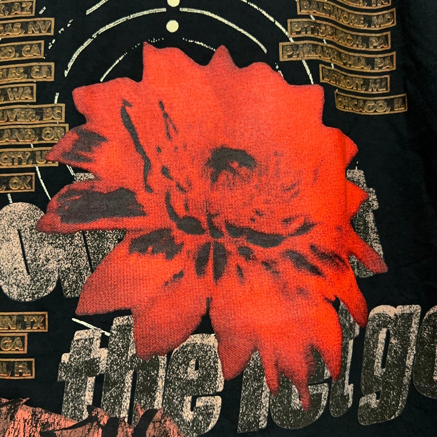 Travis Scott Utopia Circus Maximus Delestro Echoes Tour Tee XL