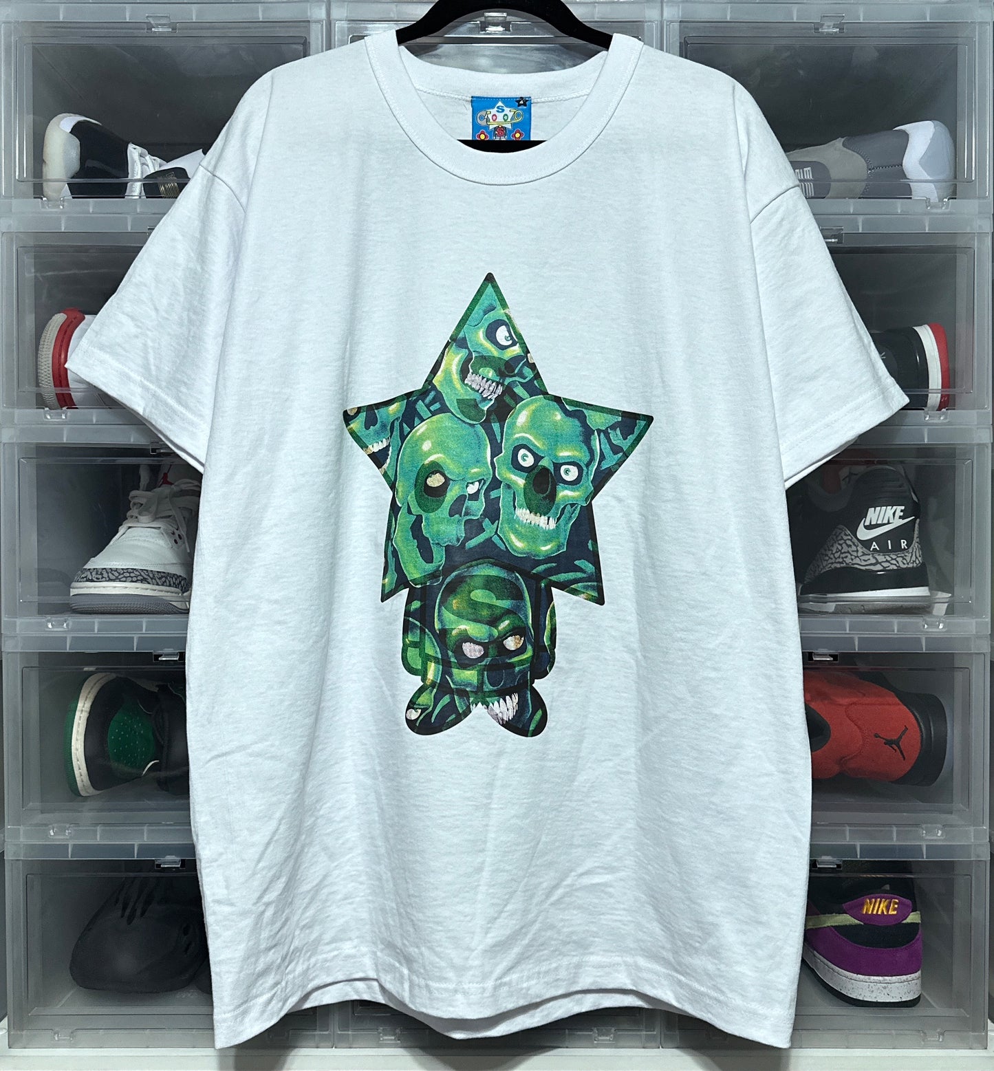 Sukamii Starboy Three 6 Mafia Skull Pile Graphic Tee XL