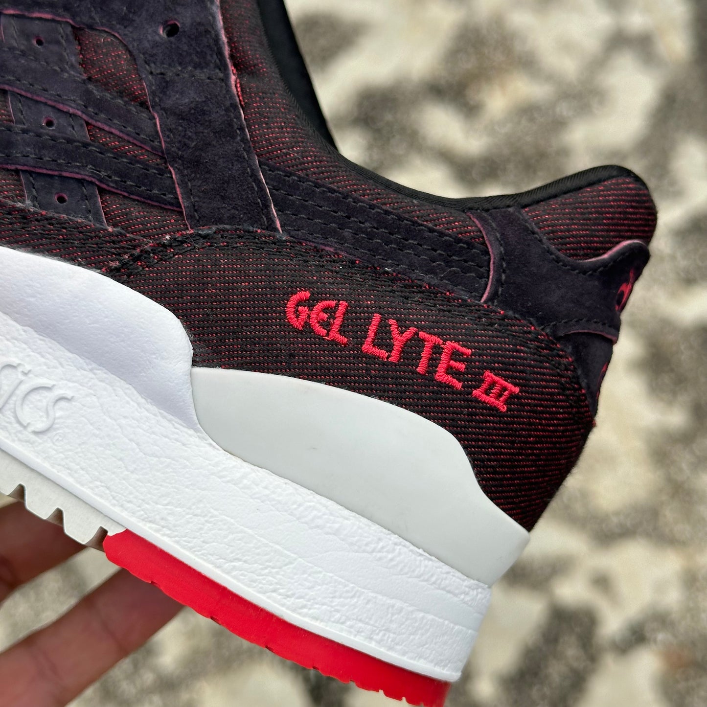 ASICS Gel Lyte III 3 Made In Japan Selvedge Denim Size 8.5