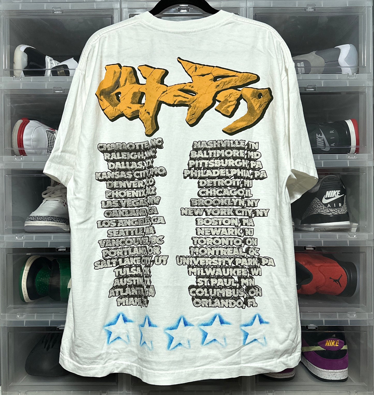 Travis Scott Utopia Circus Maximus Skitzo Tour Tee XL