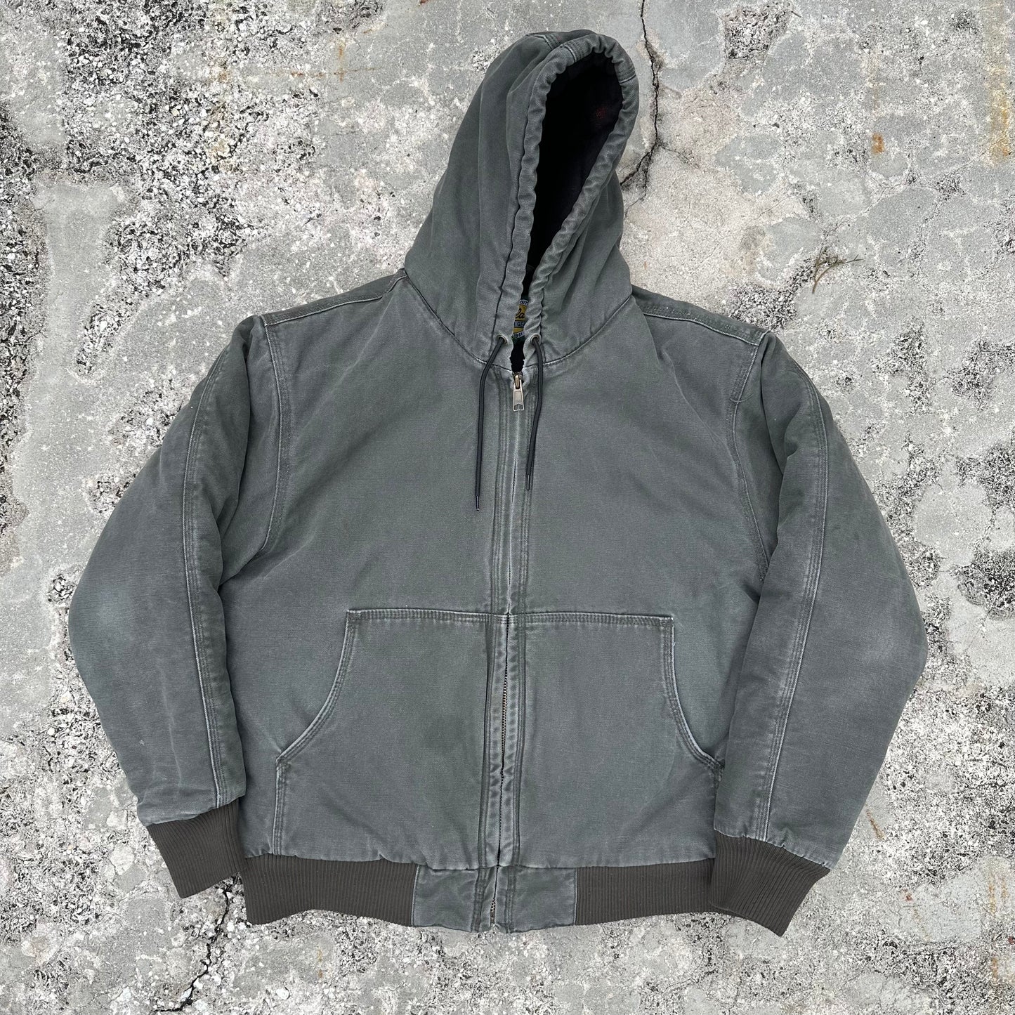 Vintage Cabela's Outdoor Hooded Work Jacket Large