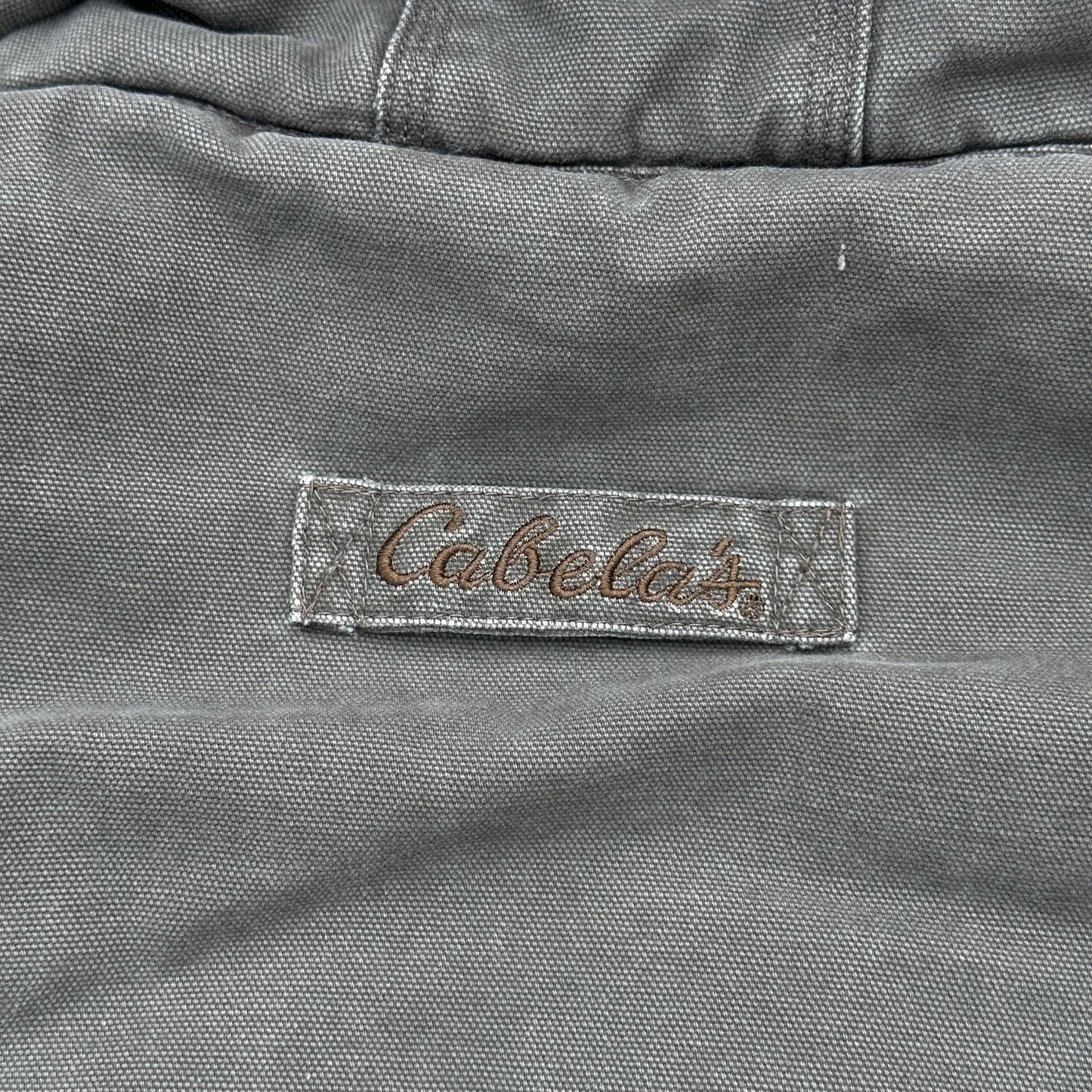 Vintage Cabela's Outdoor Hooded Work Jacket Large