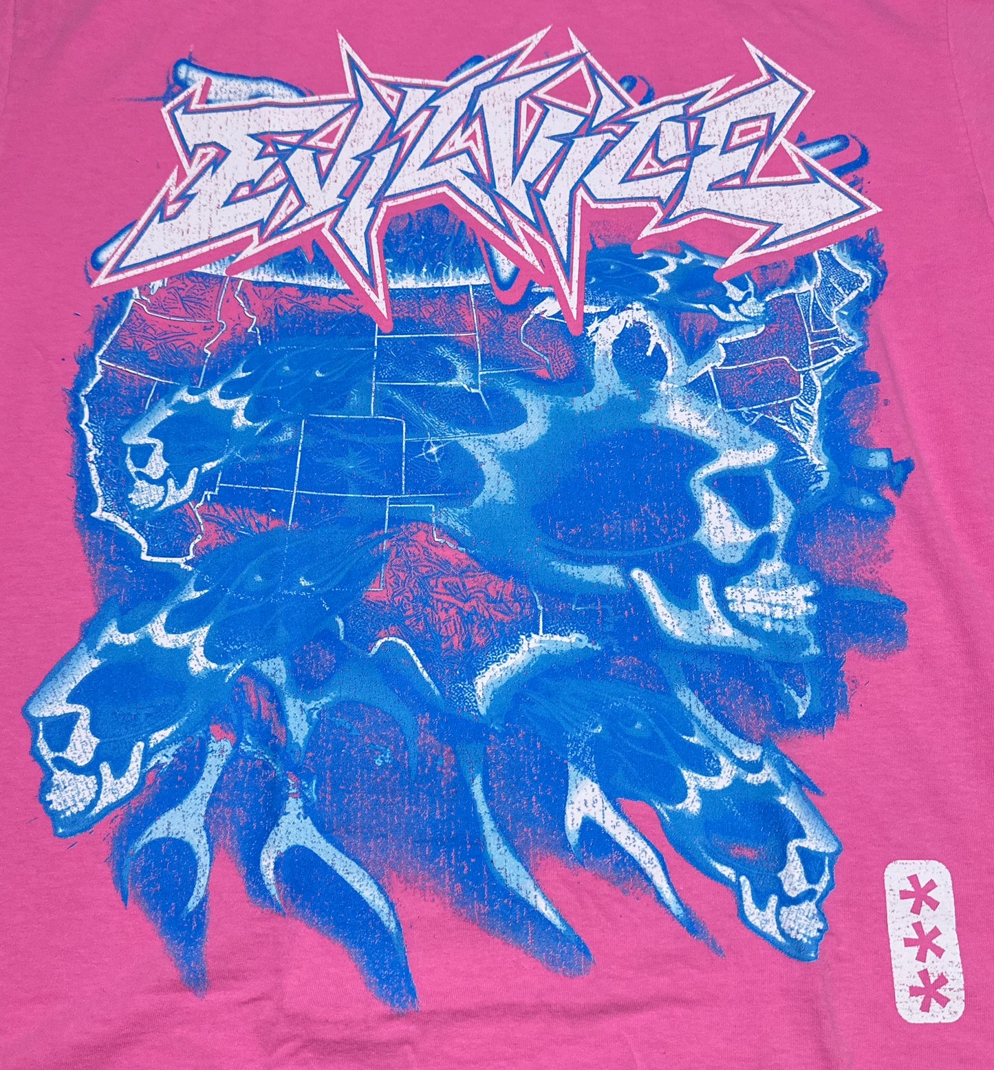 Evil Vice Country Flame Graphic Tee