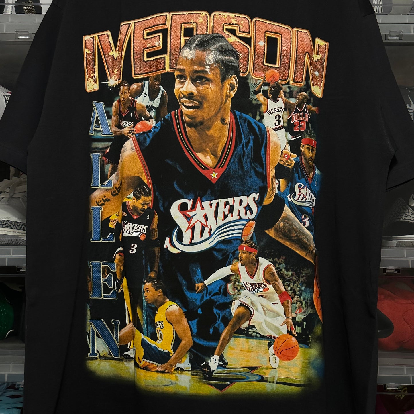 Allen Iverson Rap Tee Marino Morwood XL