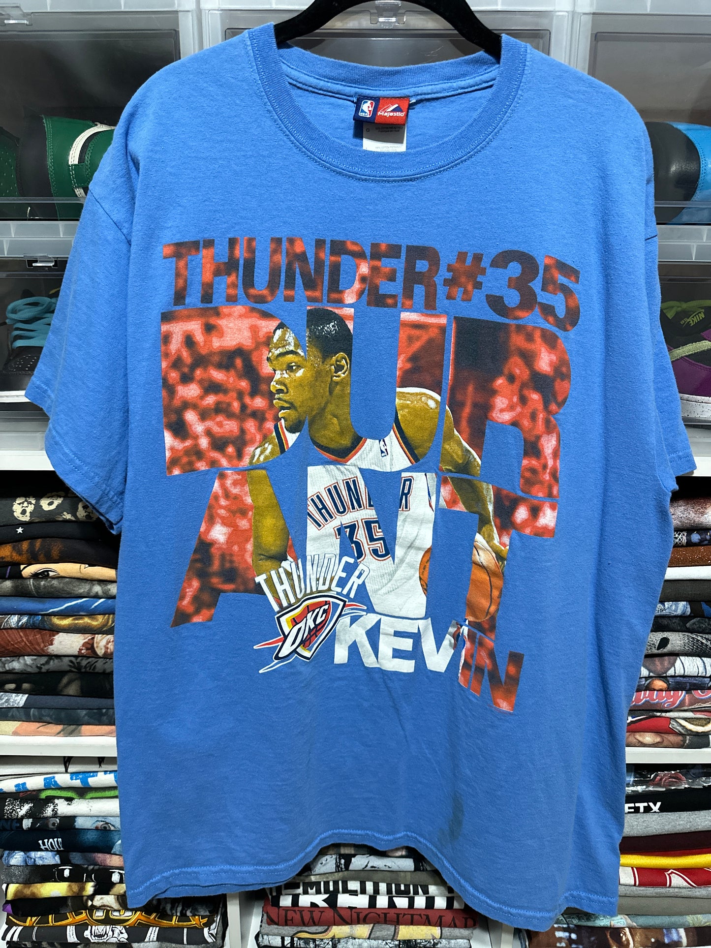 Kevin Durant Oklahoma City Thunder Player Tee Large