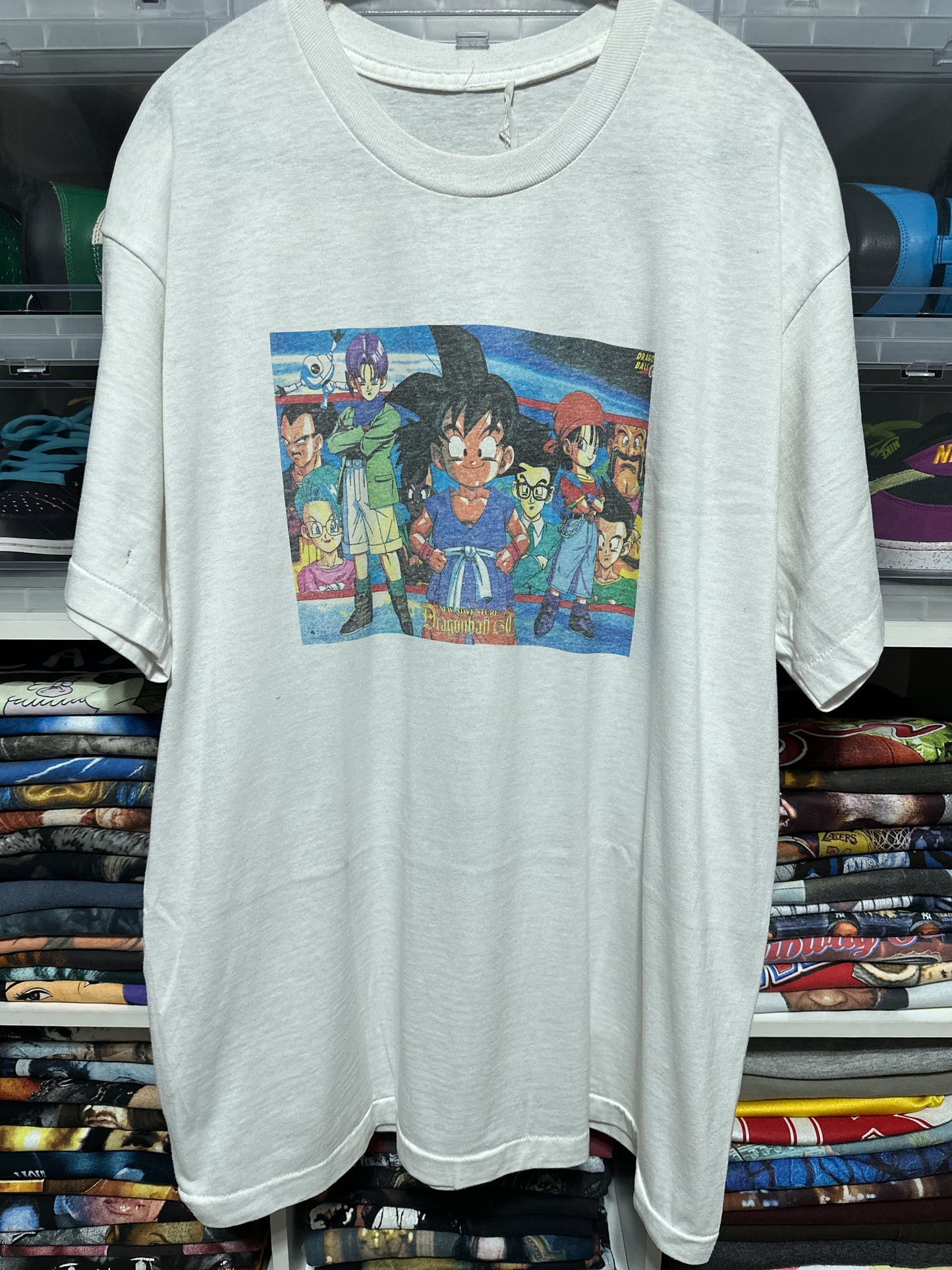 Vintage 90s Dragon Ball GT Anime Graphic Tee XL RARE