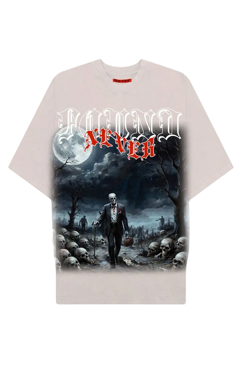 Never Found Garment Dye Tee Vintage Bone