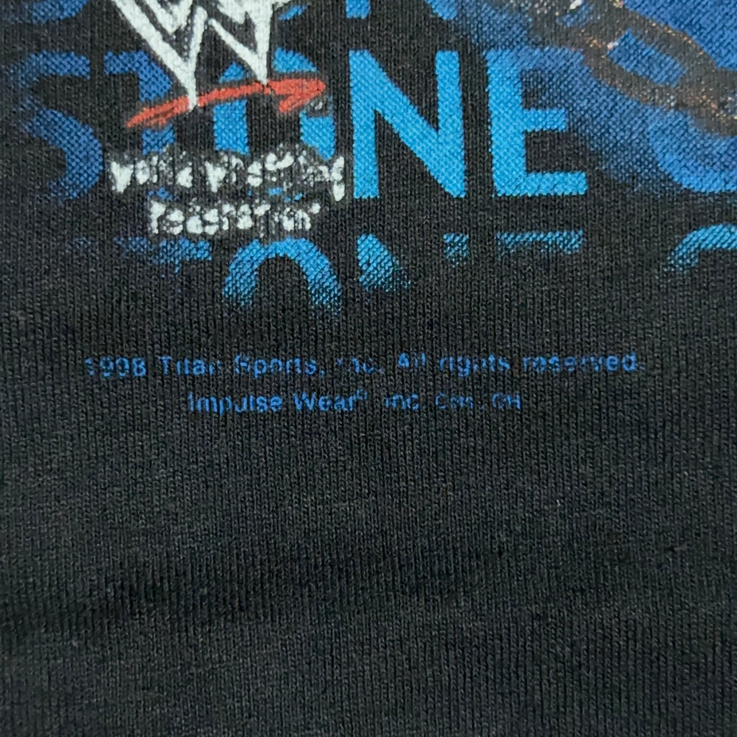 Vintage WWF Stone Cold Steve Austin Open A Whoop Ass Wrestling Tee XL