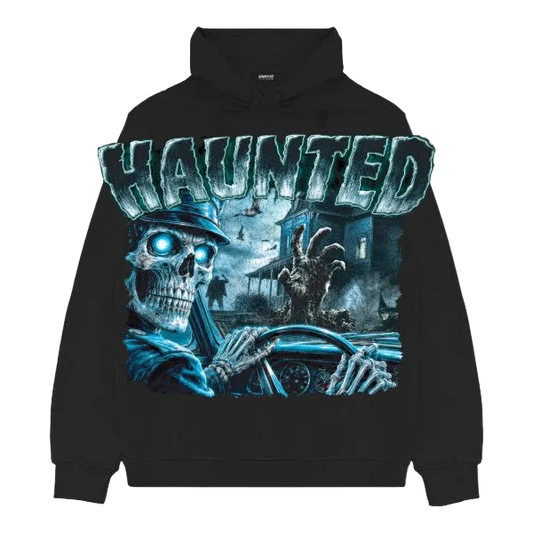 PAPER CUT COLLECTION HAUNTED GRAPHIC HOODIE