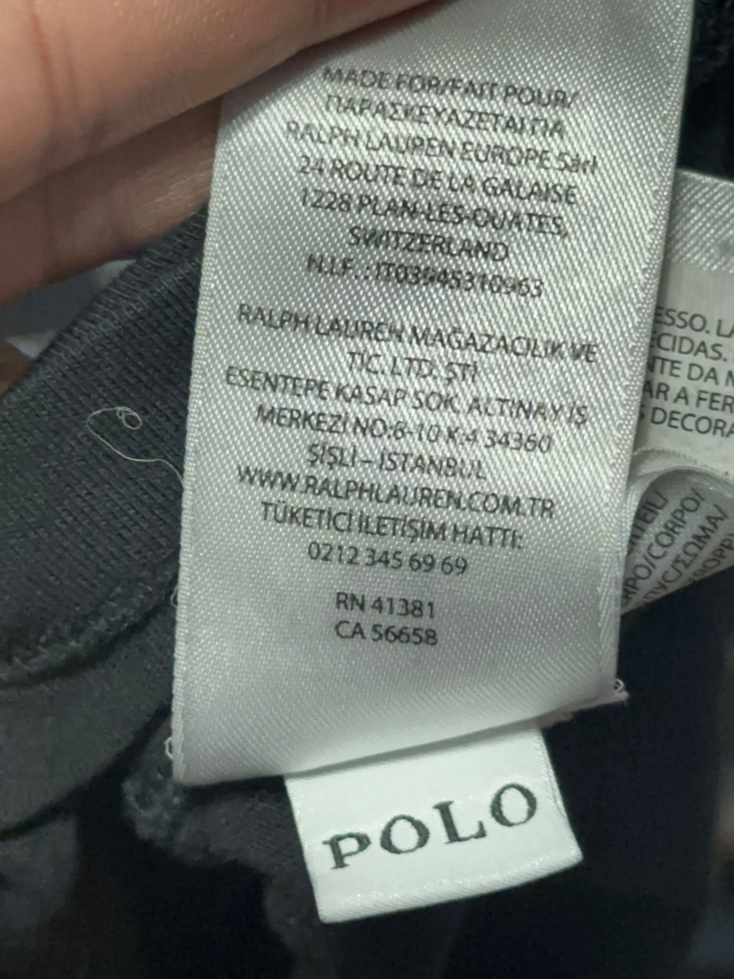 Polo Ralph Lauren Polo Bear Tuxedo Graphic Tee XL
