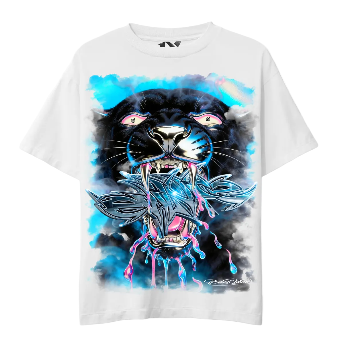 EVIL VICE PANTHER DREAM TEE WHITE