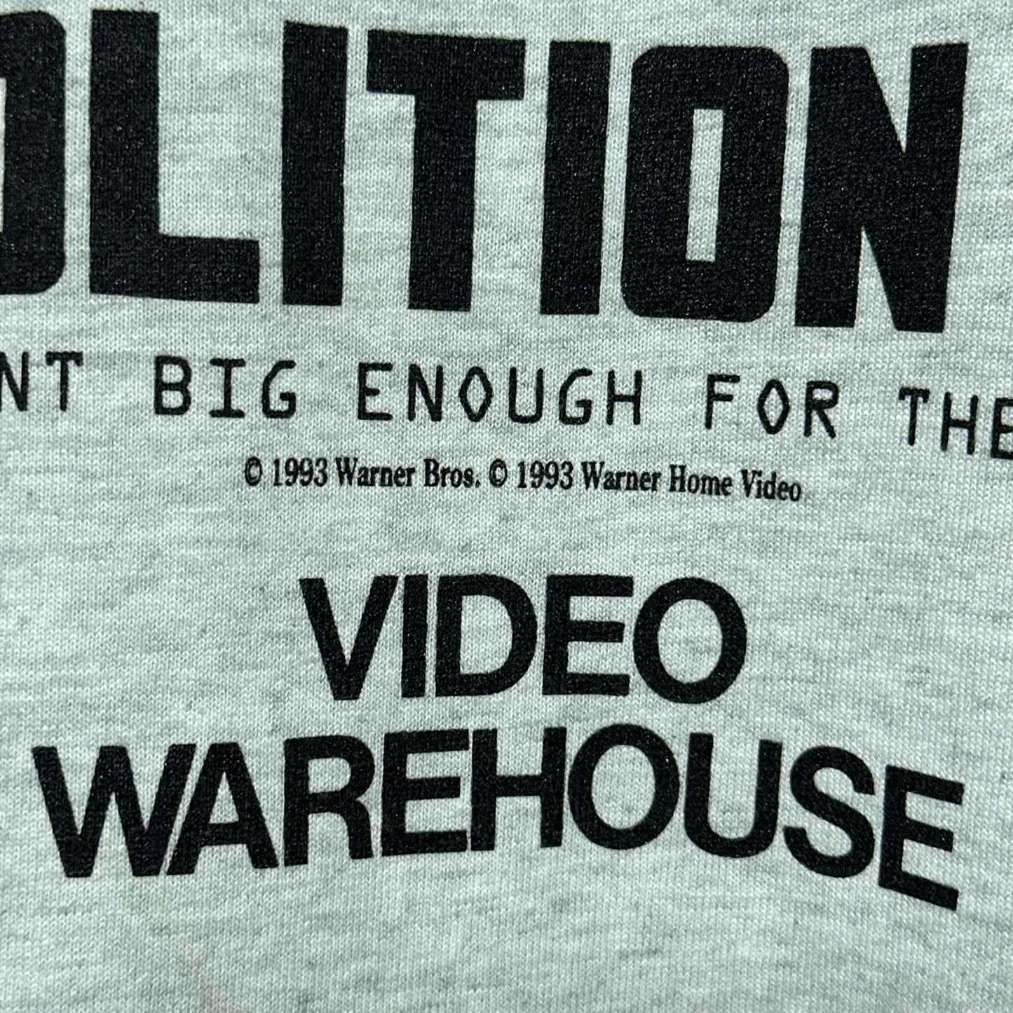 Vintage Demolition Man Movie Promo T-Shirt XXL