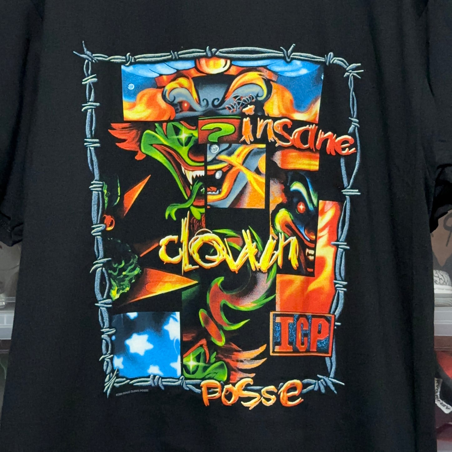 2000 ICP Insane Clown Posse Collage Graphic Tee XL