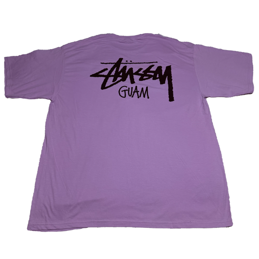 STUSSY GUAM LOGO SCRIPT GRAPHIC TEE XXL
