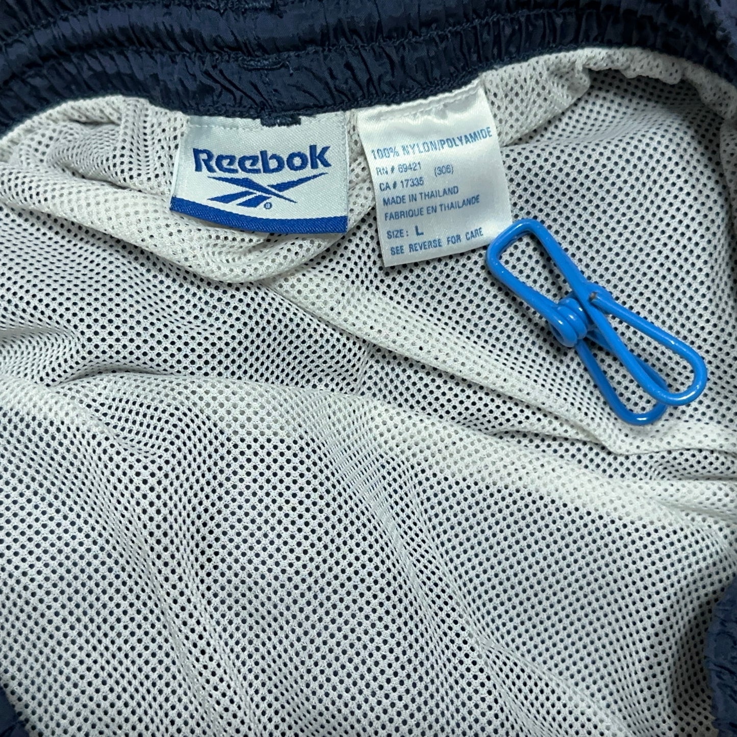 Vintage 90s Reebok Nylon Shorts Large