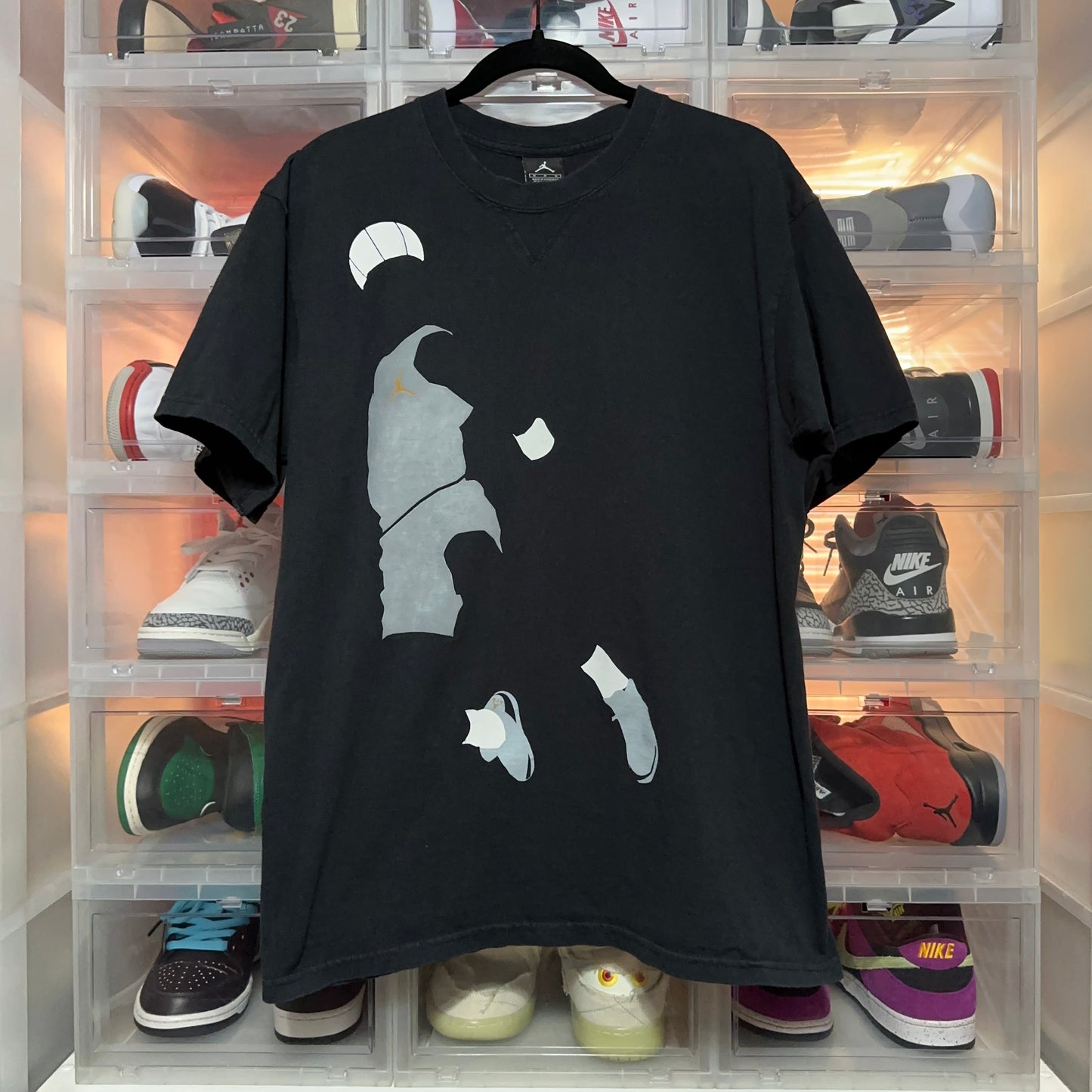 Vintage Y2K Nike Air Jordan Jumpman Graphic T-Shirt Medium