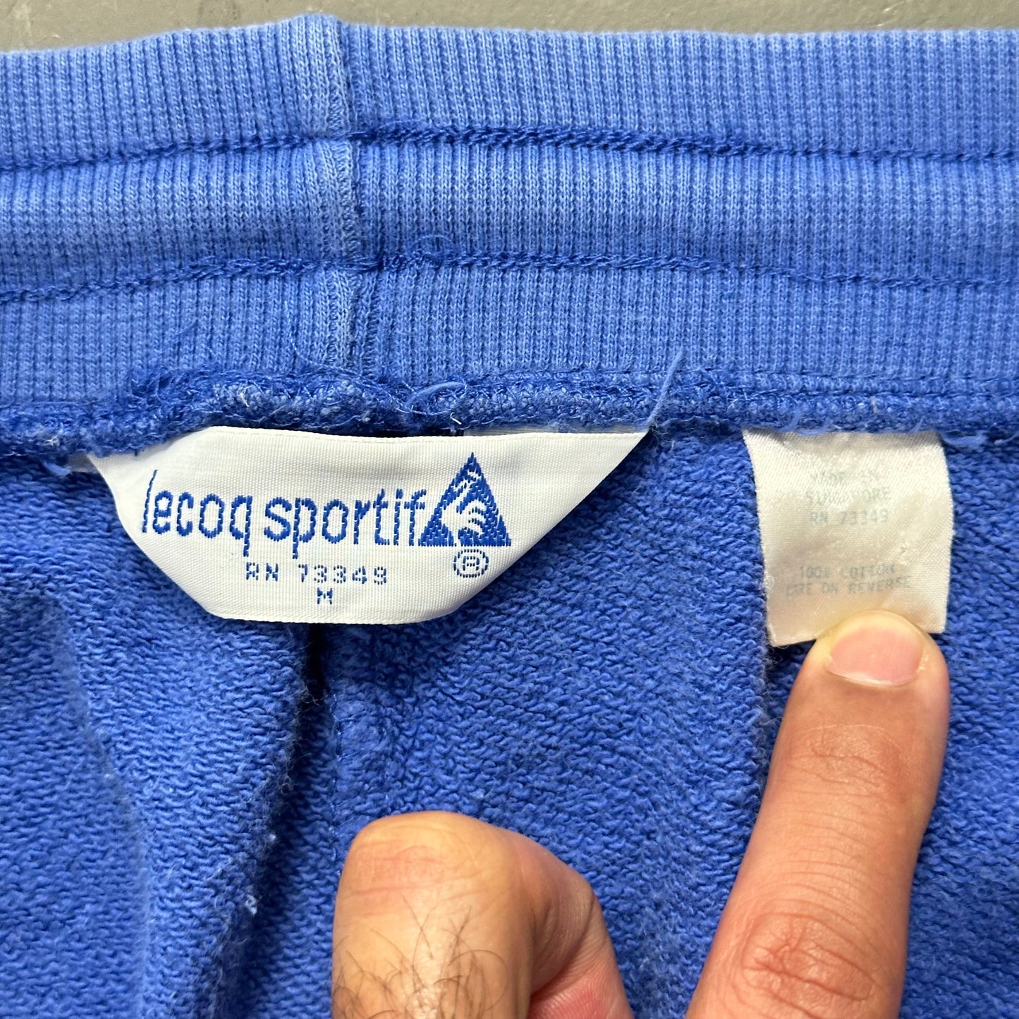 Vintage 90s Le Coq Sportif Sweatpants Joggers Medium