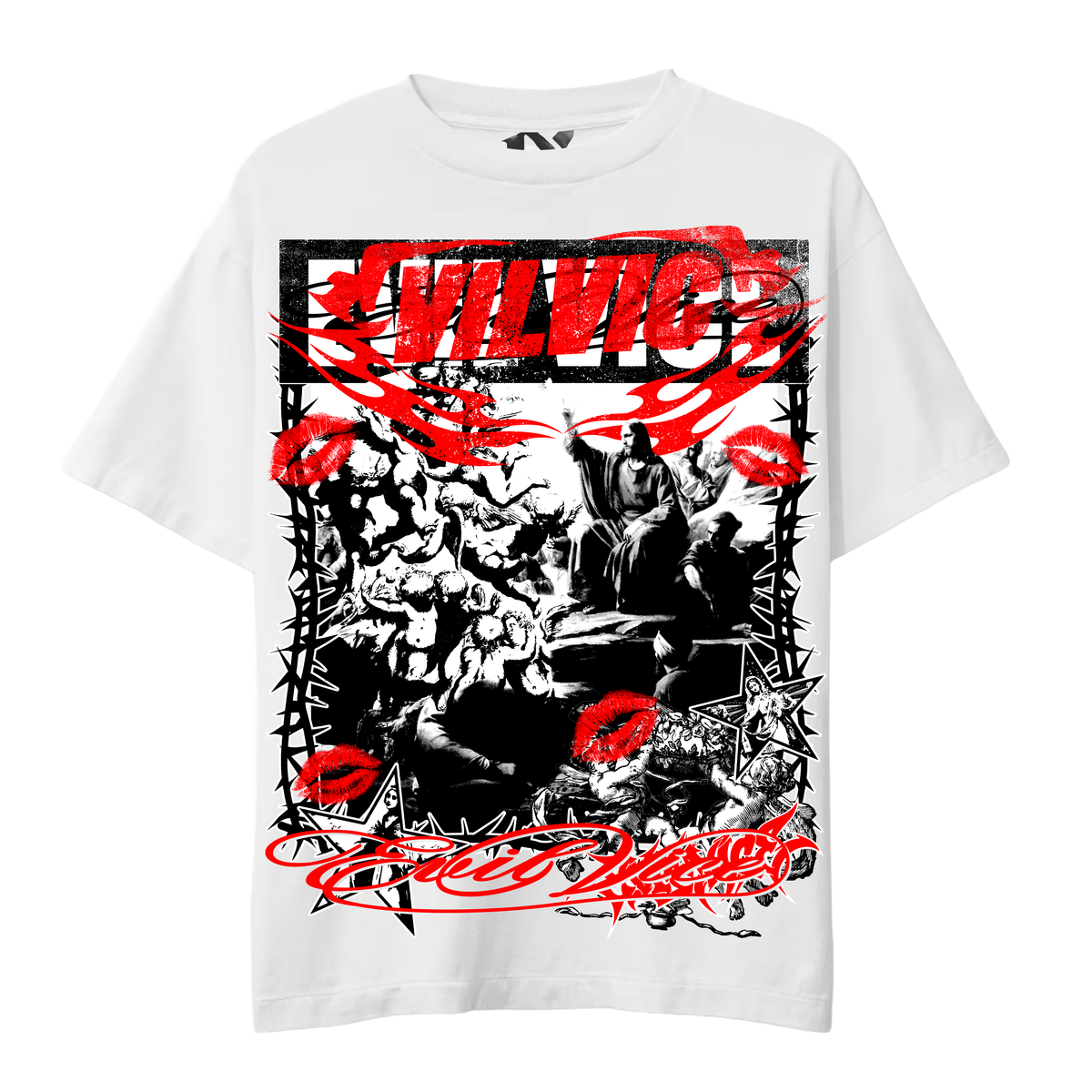 EVIL VICE HOLY KISS TEE