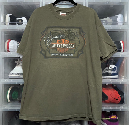Harley Davidson Emerald City Seattle Washington Motorcycle T-Shirt XL