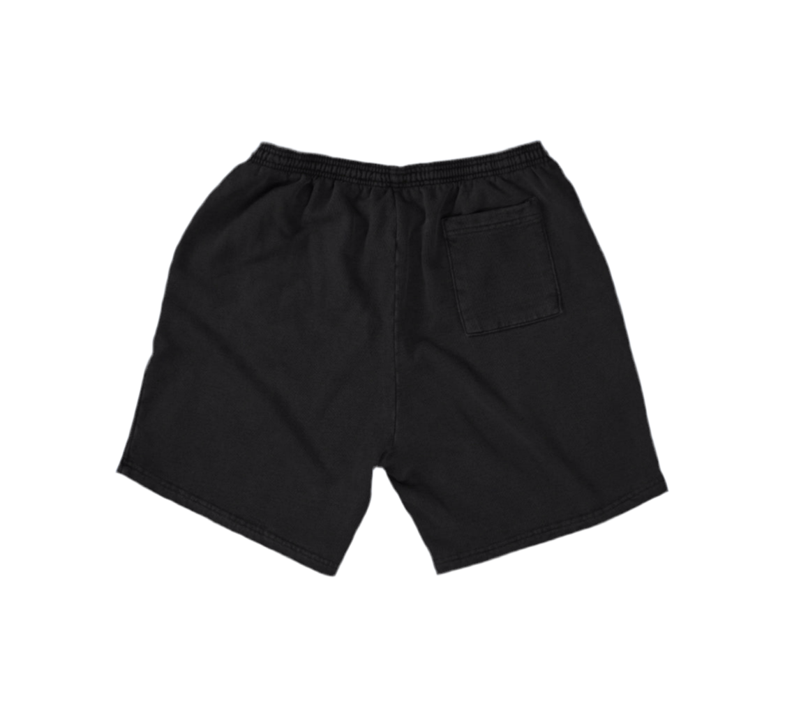 Evil Vice Thread Skull Graphic Shorts