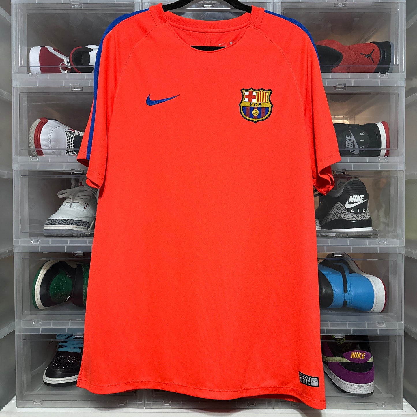 Nike FC Barcelona Soccer Jersey 2016 Kit XL