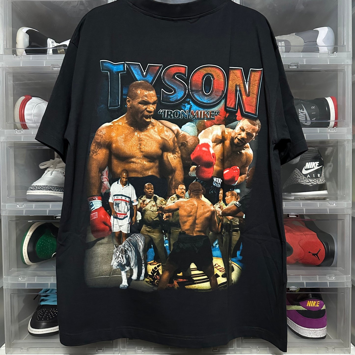 Mike Tyson Boxing Rap Tee Marino Morwood XL