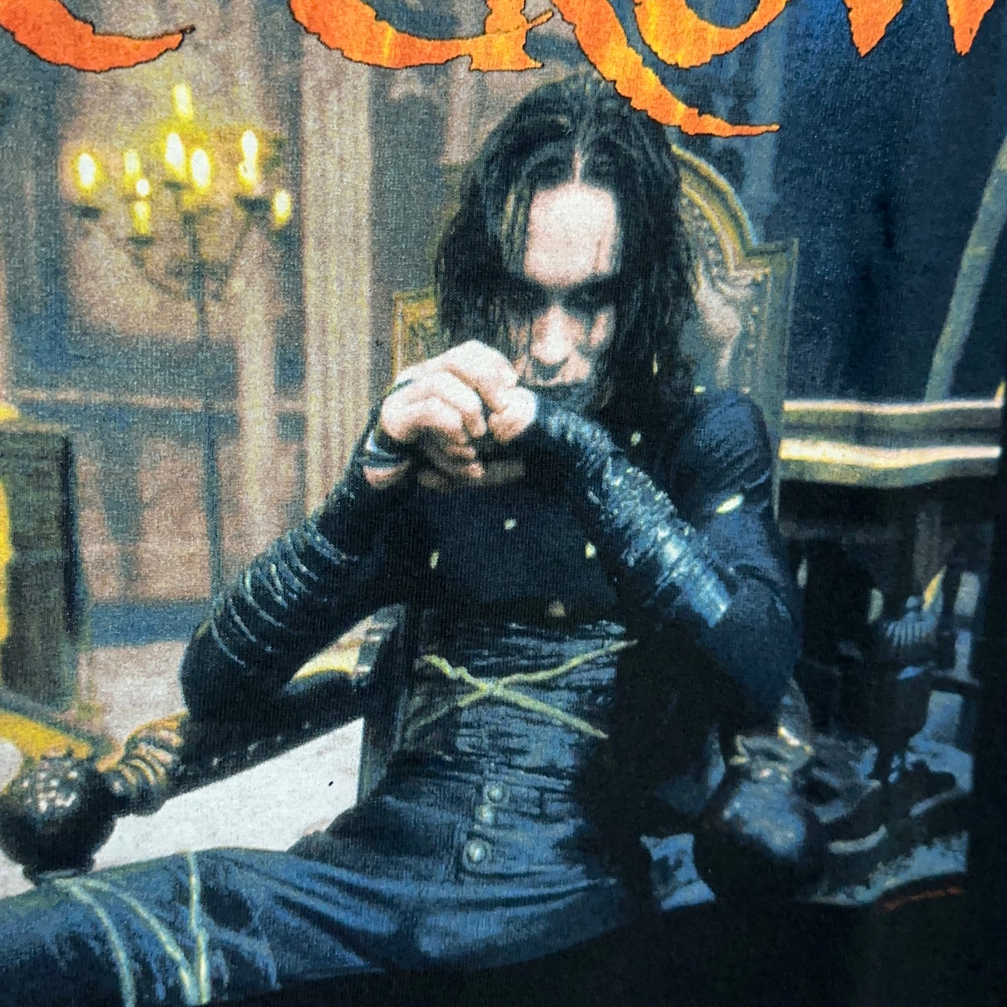 Vintage 2000s The Crow Anniversary Movie Promo Photo Tee Large