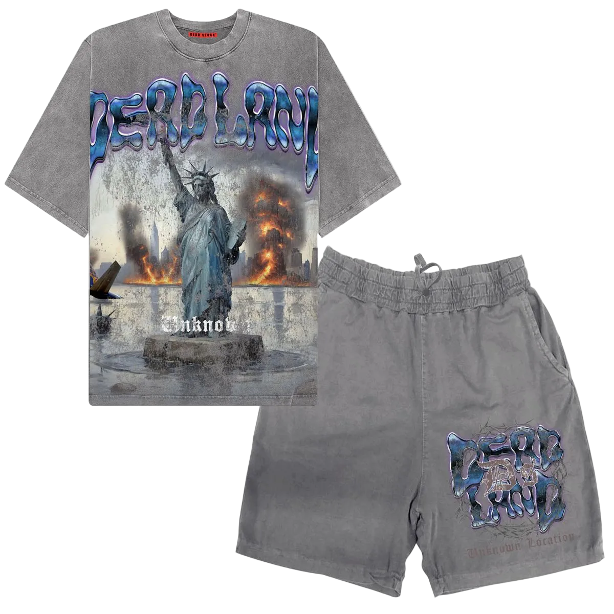 Dead Land Garment Dye Set Vintage Gray