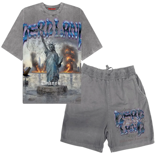 Dead Land Garment Dye Set Vintage Gray