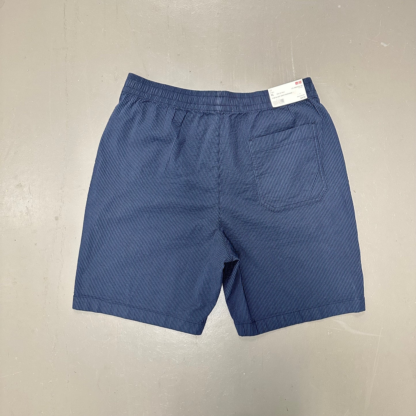 Uniqlo Stretch Easy Shorts Seersucker Size XL