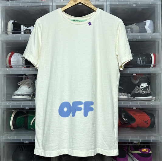 Off-White Blurred Glass House Collection T-Shirt Small