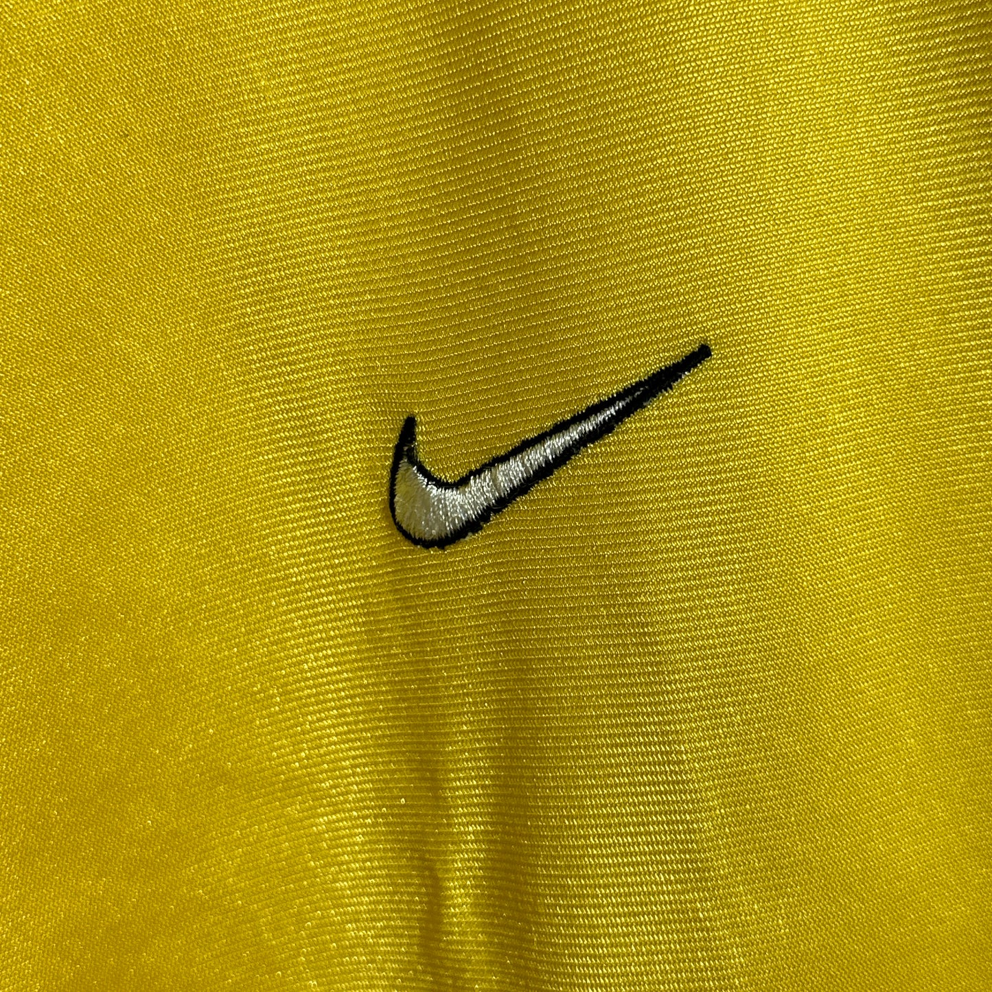 Vintage Nike Jersey Mock Neck Long Sleeve Large