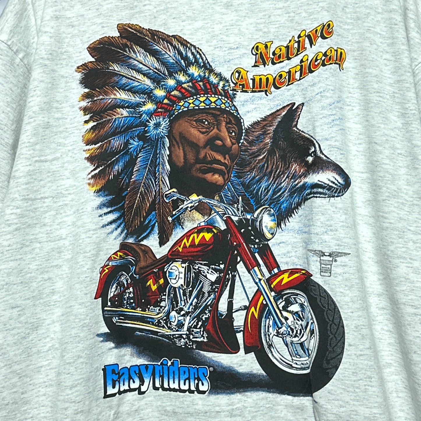 Vintage Easyriders Native American Motorcycle Tee XL