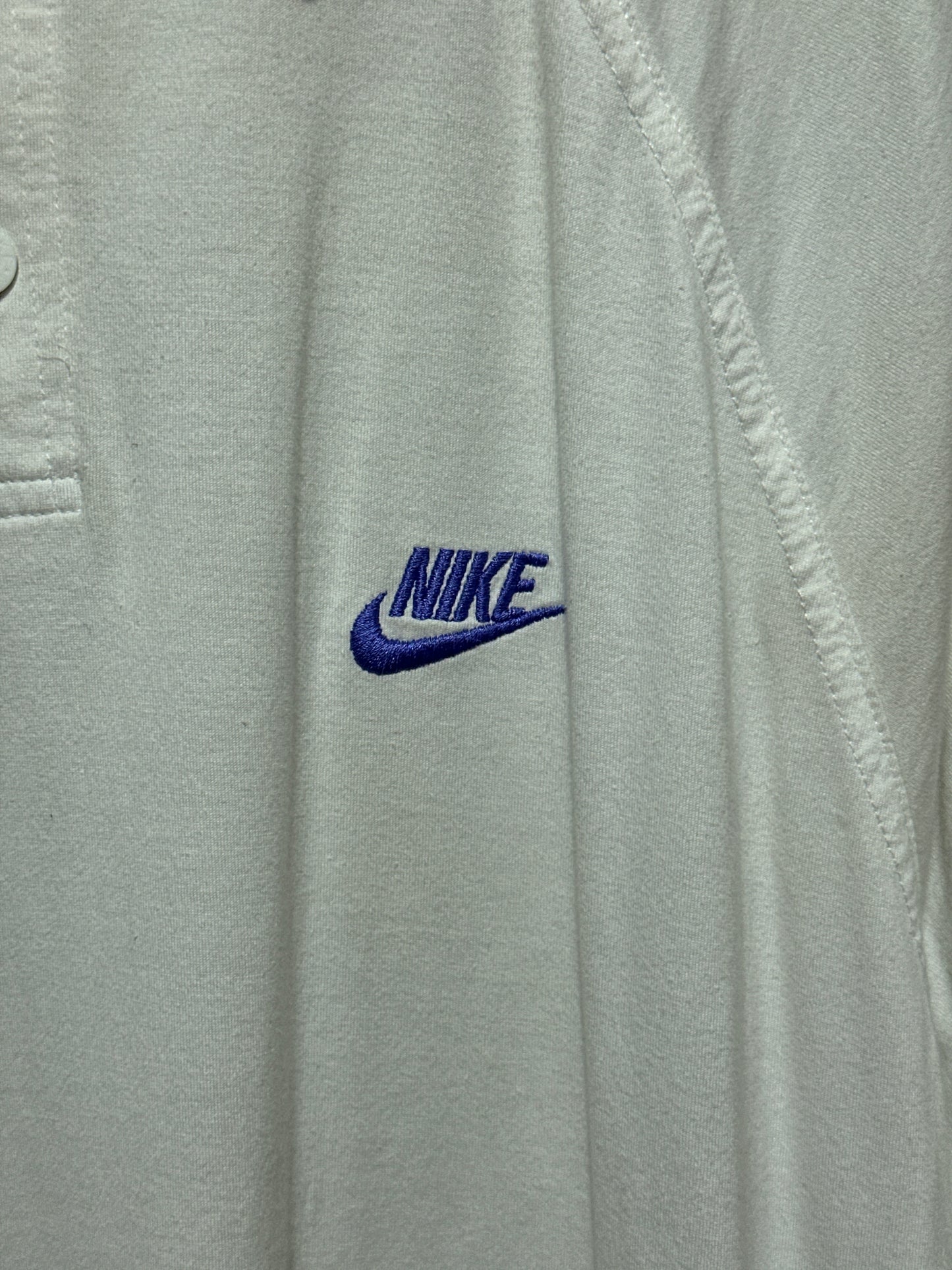 Vintage 90s Nike Challenge Court Andre Agassi Polo Shirt Large