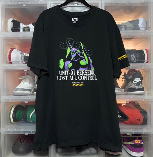 Uniqlo Neon Genesis Evangelion Anime Graphic Tee XL