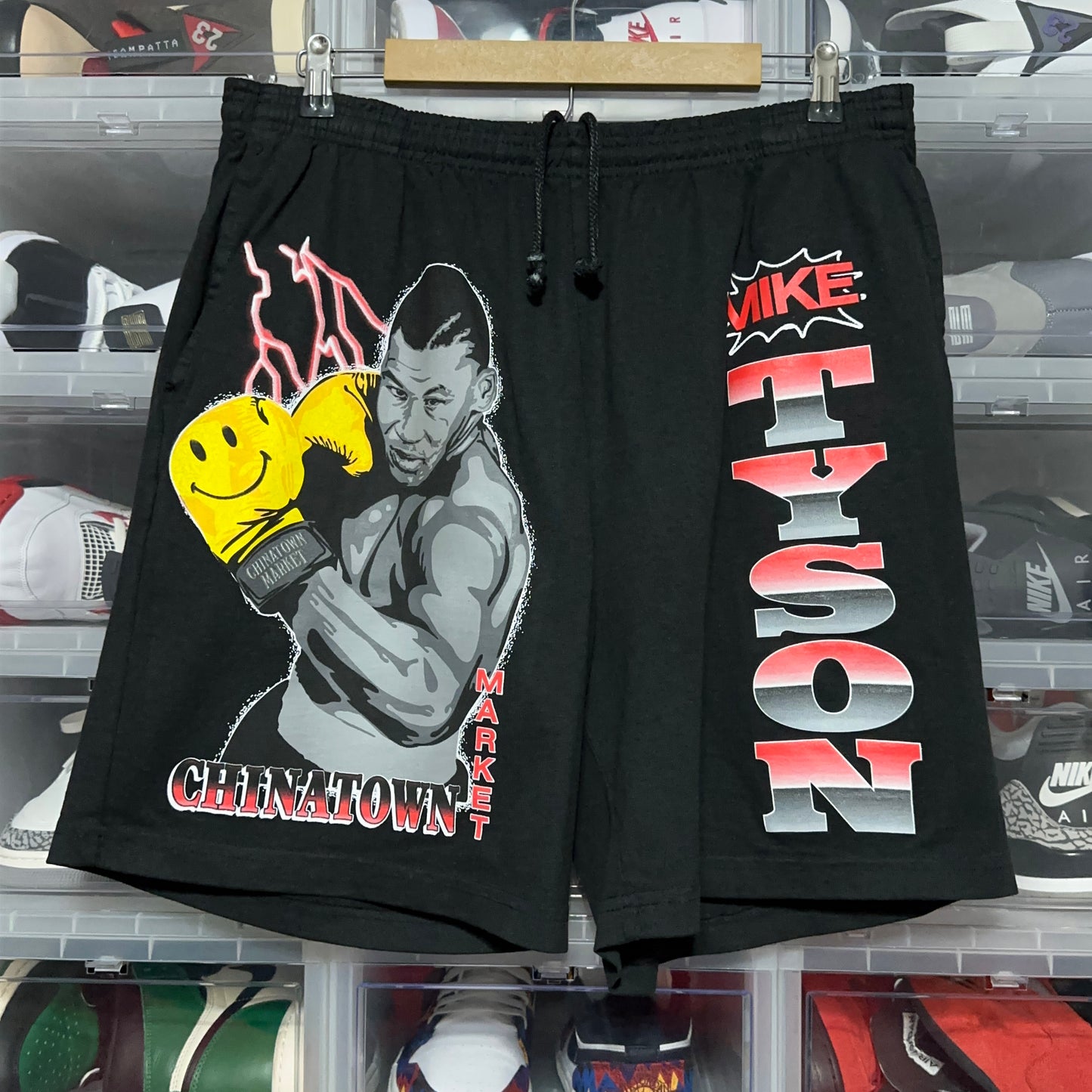 Chinatown Market Mike Tyson Shorts Smiley Collaboration XL