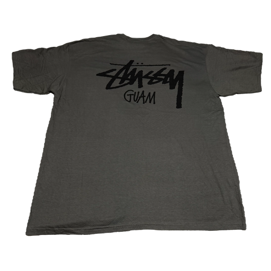 STUSSY GUAM LOGO SCRIPT GRAPHIC TEE XXL