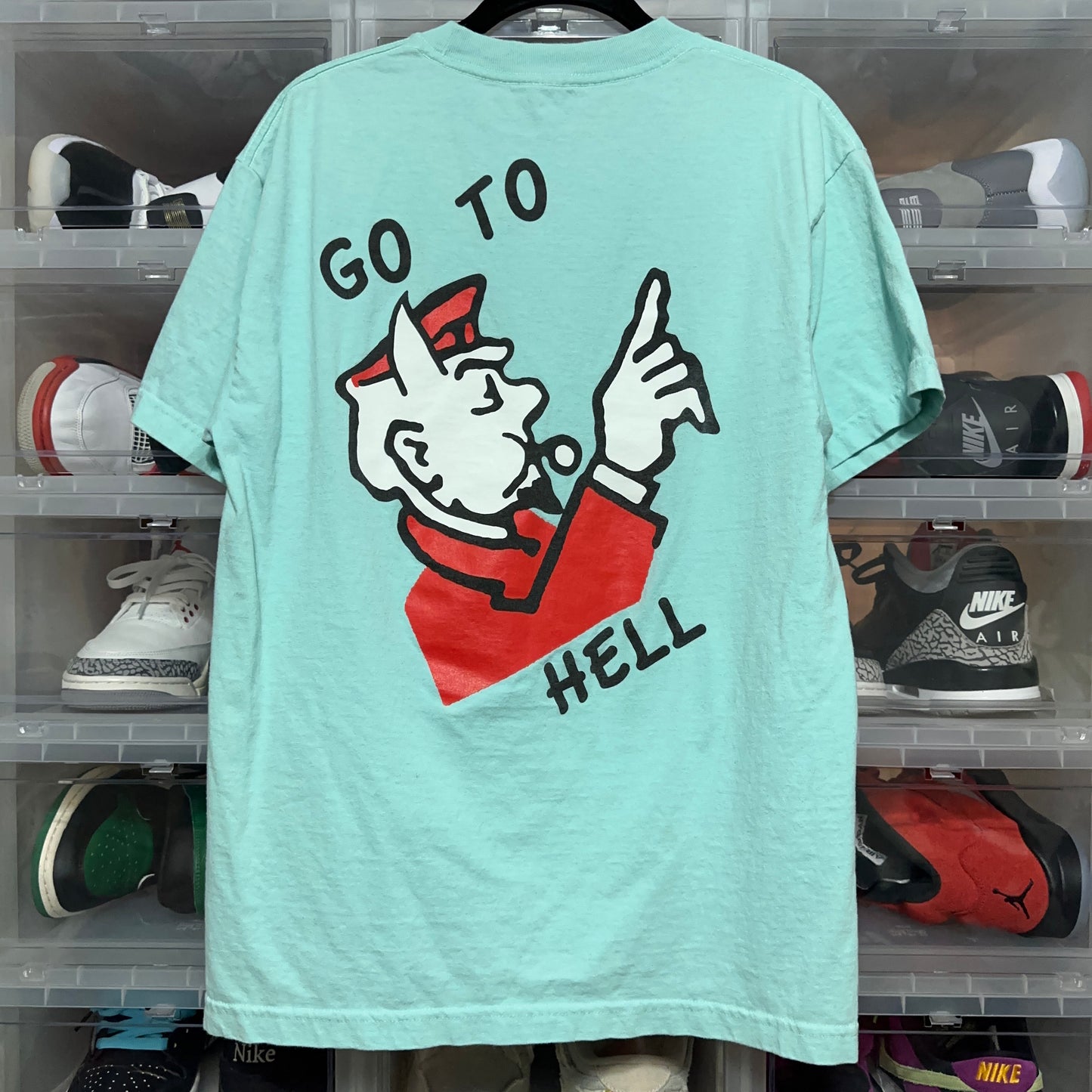 SuperrRadical Go To Hell Lil Peep Graphic Tee Medium