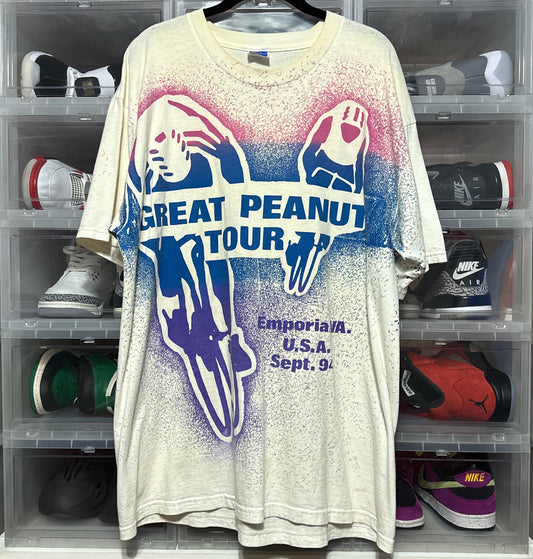Vintage Cycling Great Peanut 1994 Tour T-Shirt XL