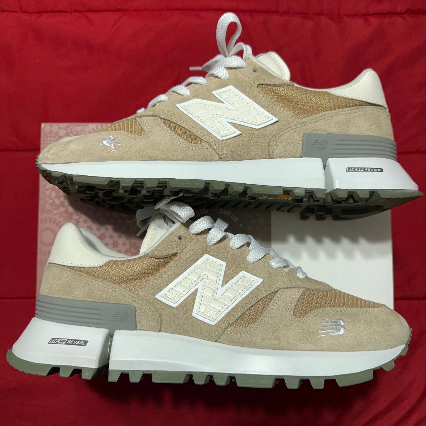 Ronnie Fieg KITH x New Balance RC1300 White Pepper Size 11 Mens 10th Anniversary