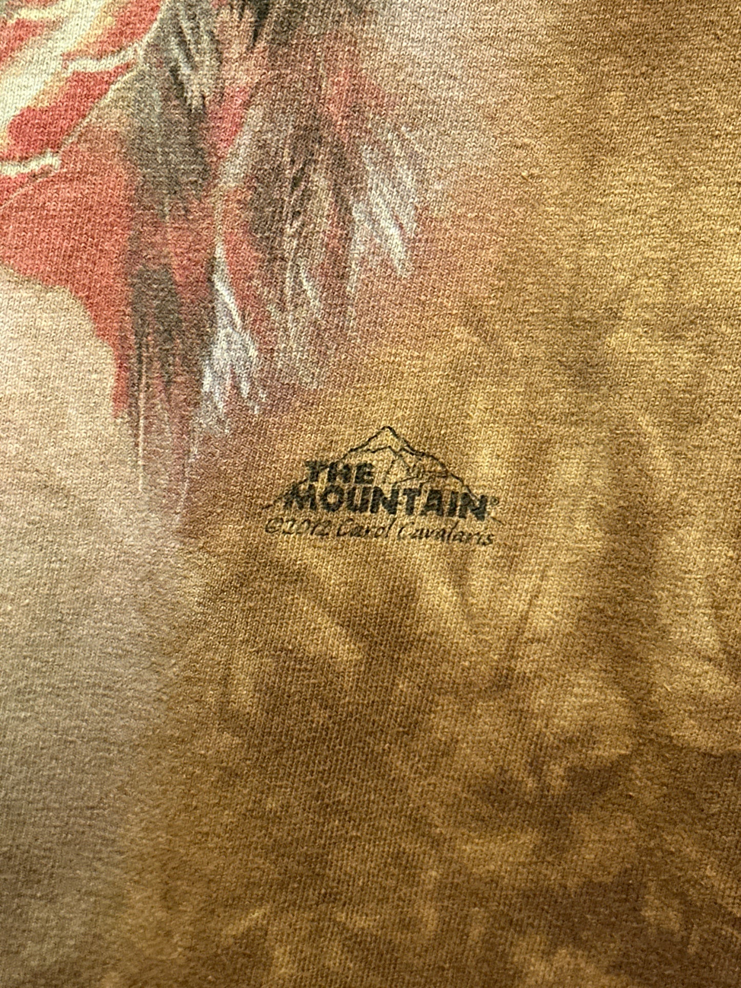 The Mountain Native American Wolf Nature T-Shirt XL